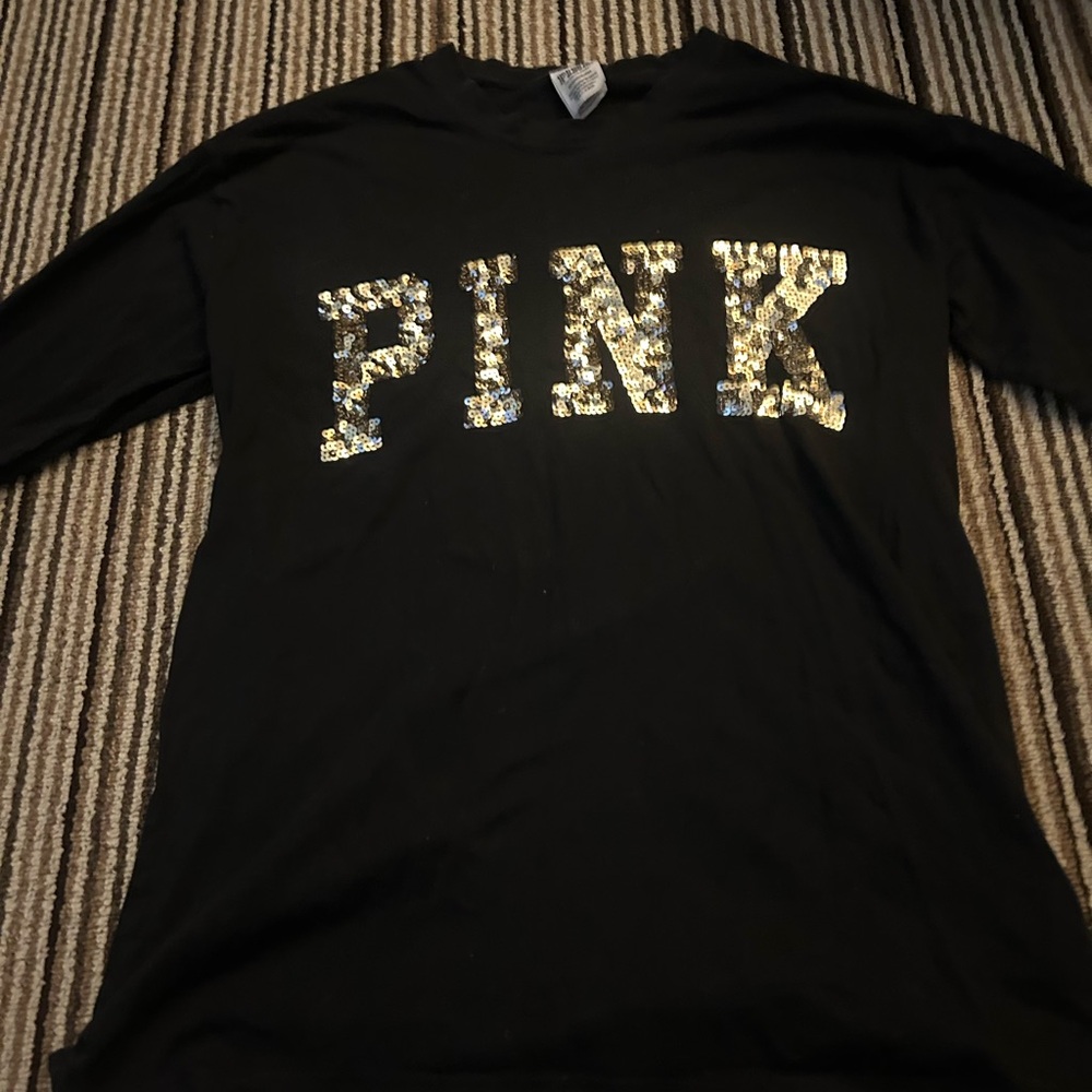 PINK Victoria's Secret Black Top